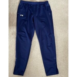 Under Armour Women's Fitted Navy Blue‎ Training Pants Size Large